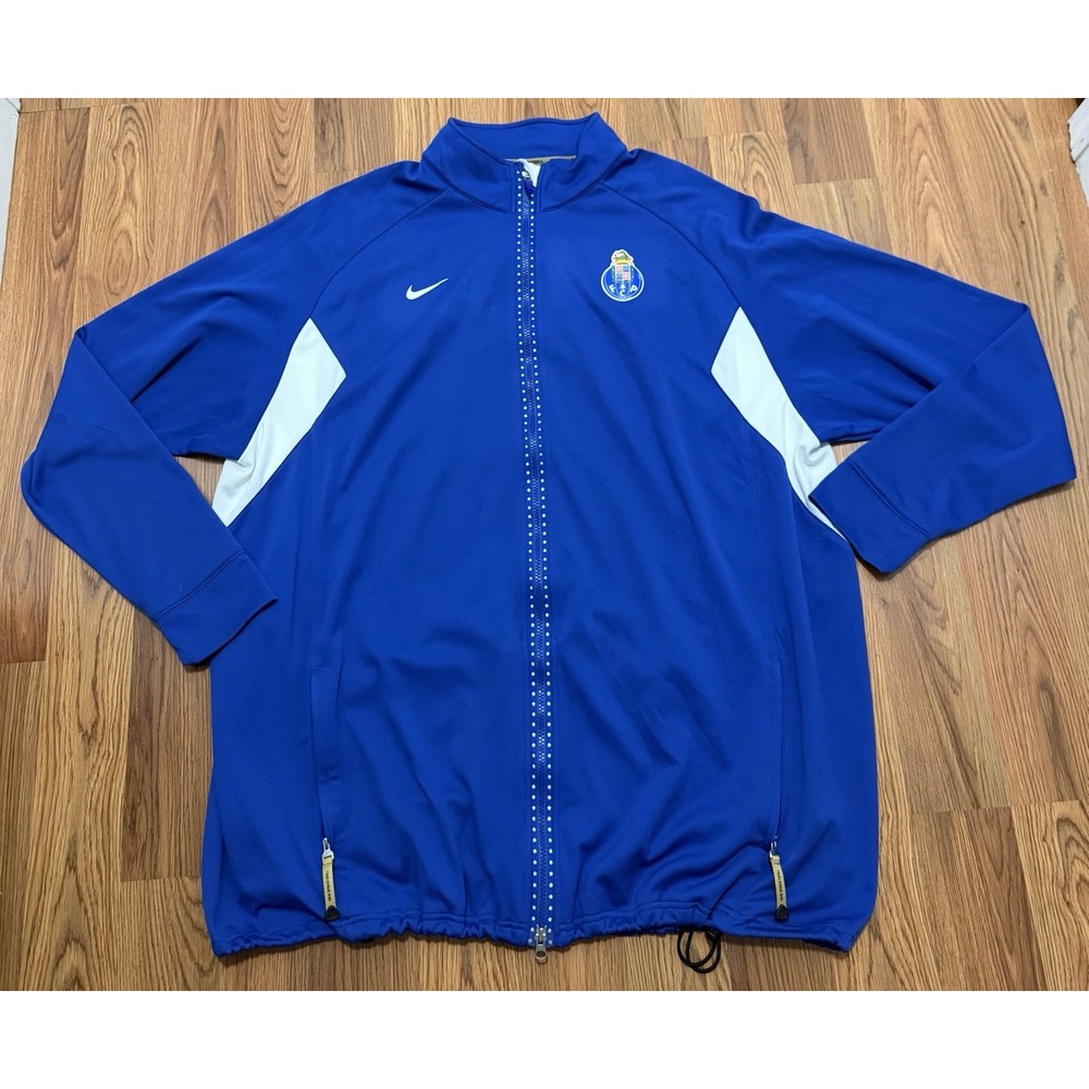 FC Porto Track Jacket Nike Basketball Mens 3XL Tall Dri-FIT Portugal Blue